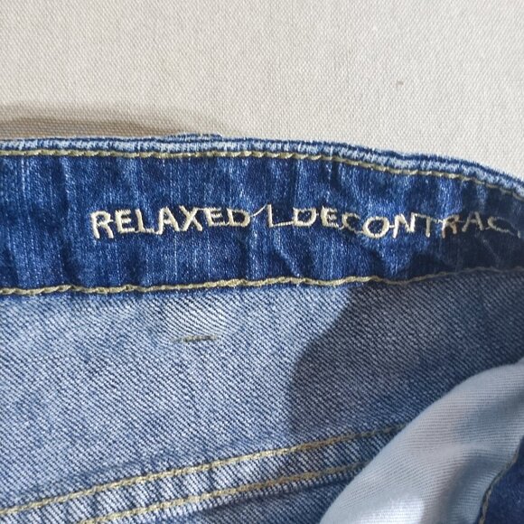 Denver Hayes Flextech Relaxed Fit jeans men's size 38/30 ink blue colour - Picture 7 of 14